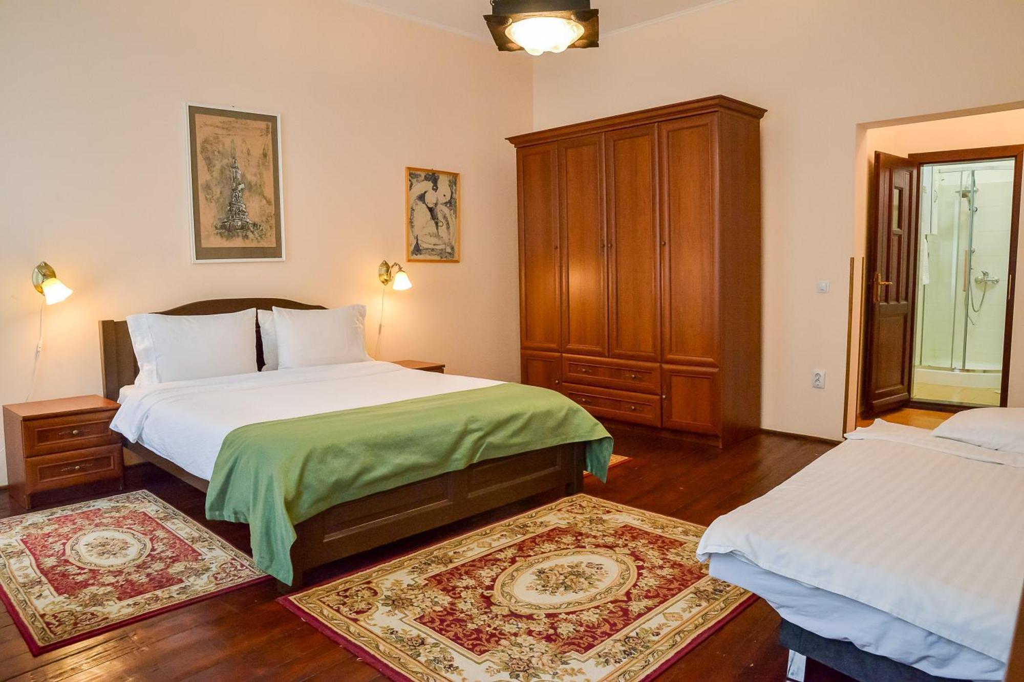 An Der Holztreppe Apartment Sighisoara Bagian luar foto