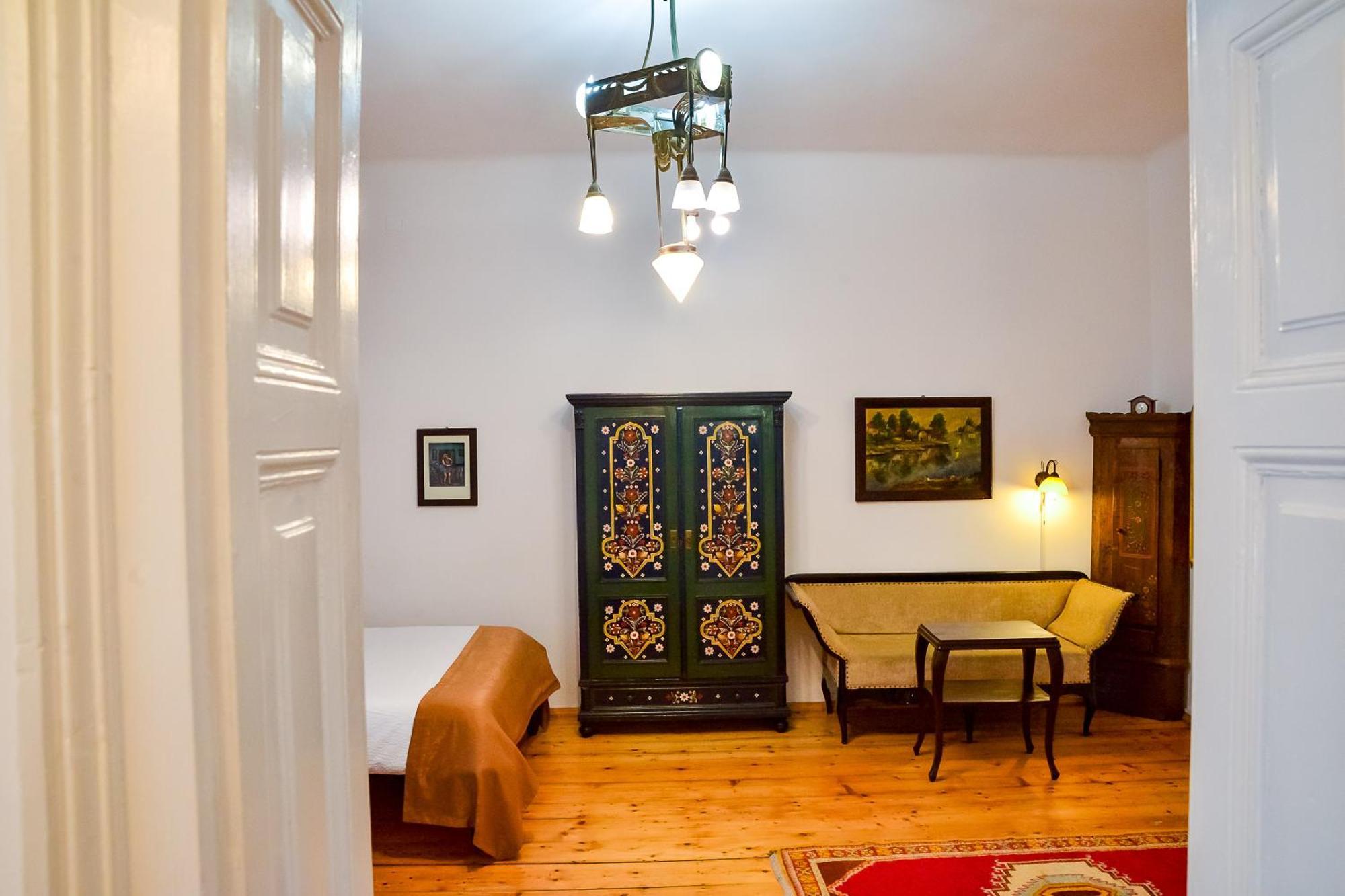 An Der Holztreppe Apartment Sighisoara Bagian luar foto