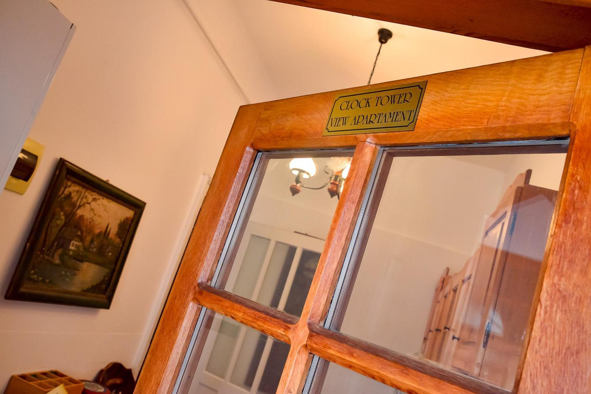 An Der Holztreppe Apartment Sighisoara Bagian luar foto