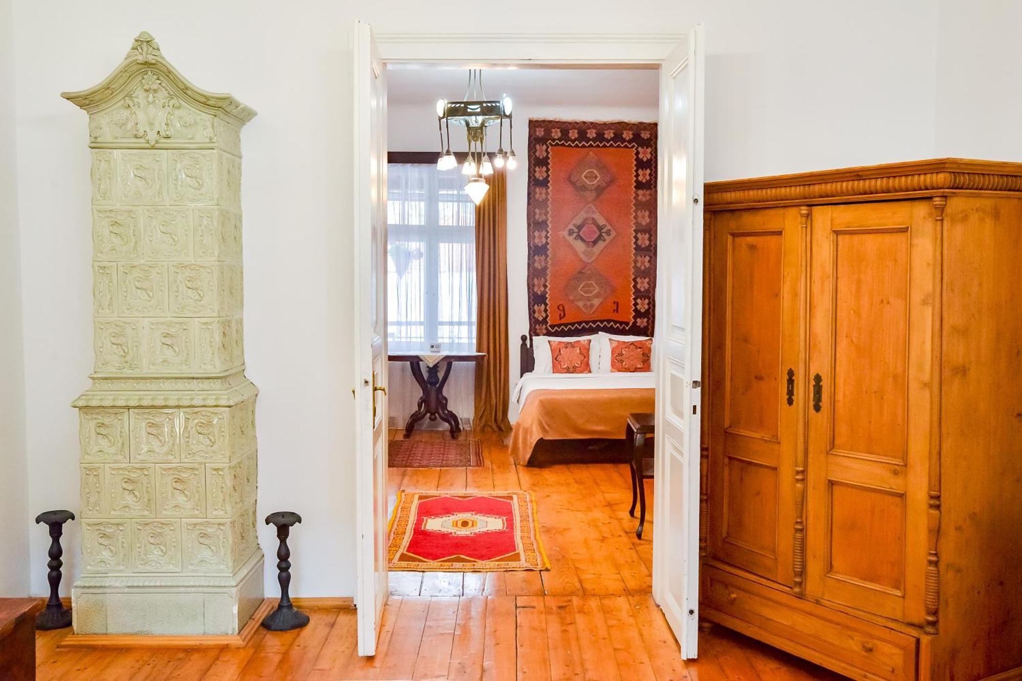 An Der Holztreppe Apartment Sighisoara Bagian luar foto